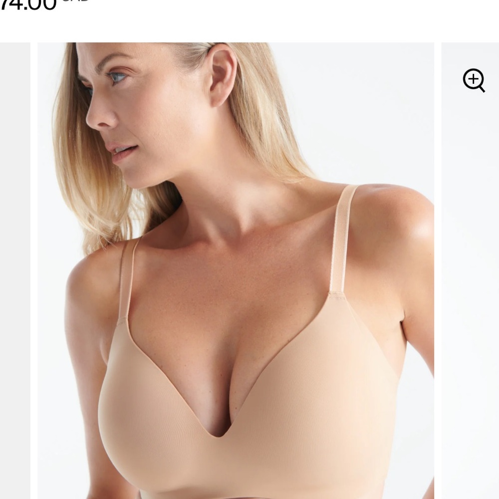 NWT Knix WingWoman Contour Bra Nude 6+